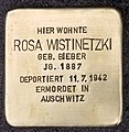 Rosa Wistinetzki, Prager Straße 3, Berlin-Wilmersdorf, Deutschland