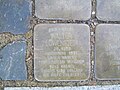 der Stolperstein für Walter Löwenstein