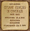 Stolperstein für Cesare Elvezio Di Consiglio (Rome) .jpg