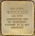 Stolperstein für Rebecca Blok (Leerdam).jpg