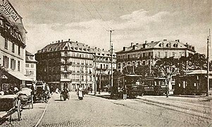 La place d'Austerlitz en 1922