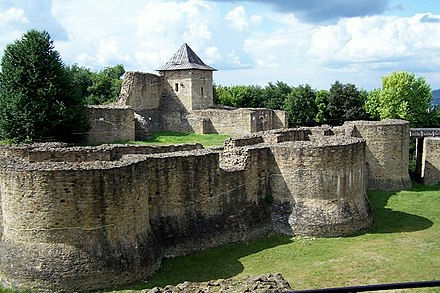 The Seat Fortress in Suceava, Romania