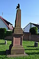 Old cemetery, war memorial