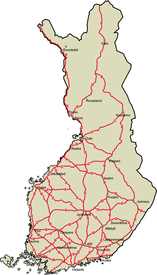 Valtatiet Suomessa - Wikiwand