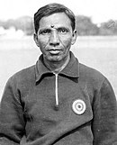 Syed Abdul Rahim coached India in the 1952, 1956 and 1960 Olympics. Syed Abdul Rahim, India Football Coach.jpg