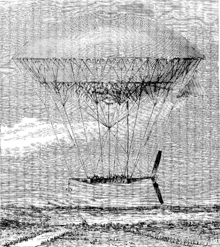 T5- d657 - Fig. 511. — L’aérostat dirigeable de Dupuy de Lôme.png