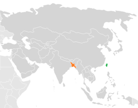 Taiwán y Bangladesh
