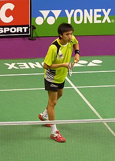 Tanongsak Saensomboonsuk Badminton player