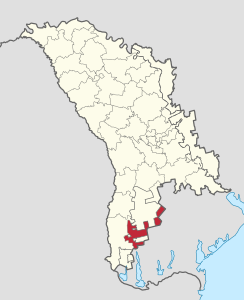 Taraclia District in Moldova.svg