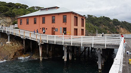 Tathra Wharf taken from the NE end of the Platform