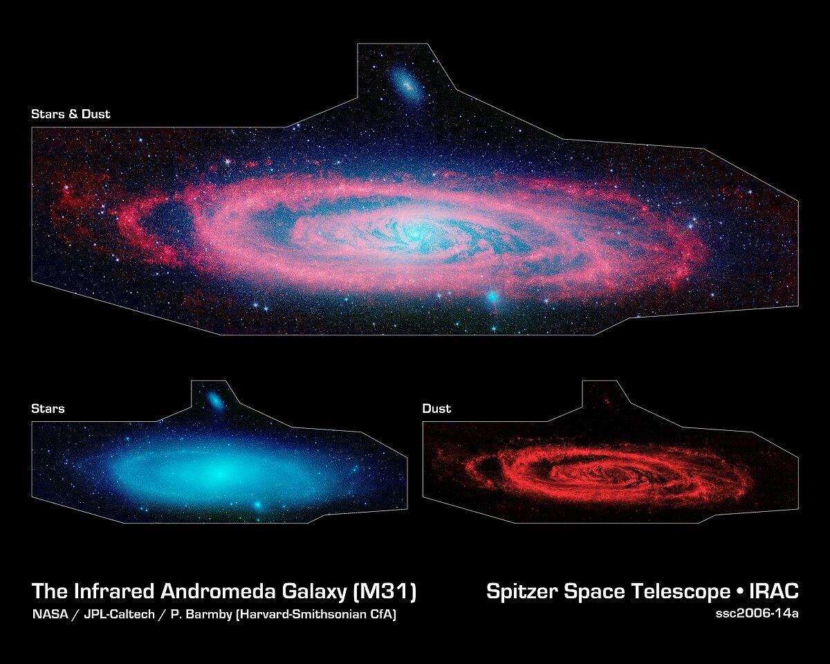 andromeda galaxy through 15 x 70