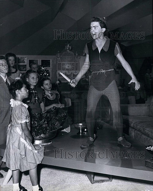 Driscoll as Peter Pan in The Walt Disney Christmas Show