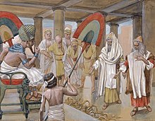 James Tissot, The Rod of Aaron Devours the Other Rods Tissot The Rod of Aaron Devours the Other Rods.jpg