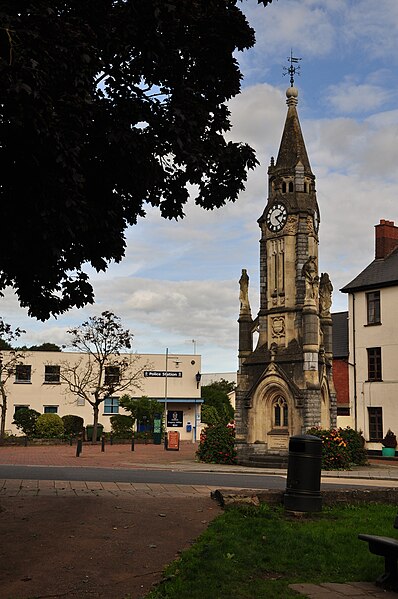 File:Tiverton , Lowman Green Clock Tower - geograph.org.uk - 3696376.jpg