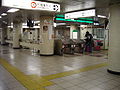 都営地下鉄改札付近（2007年2月）