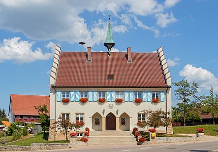 Townhall of Wutach-Ewattingen, Baden-Württemberg, Germany.