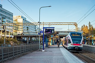 <span class="mw-page-title-main">Käpylä railway station</span> Railway station in Helsinki, Finland