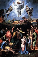 La Transfiguration, 1518-1520 Musées du Vatican.