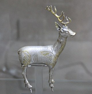 <span class="mw-page-title-main">Silver Deer of Bilge Khan</span> Silver artifact