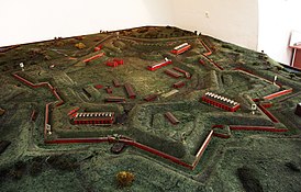 Макет центральной части крепости Бойен