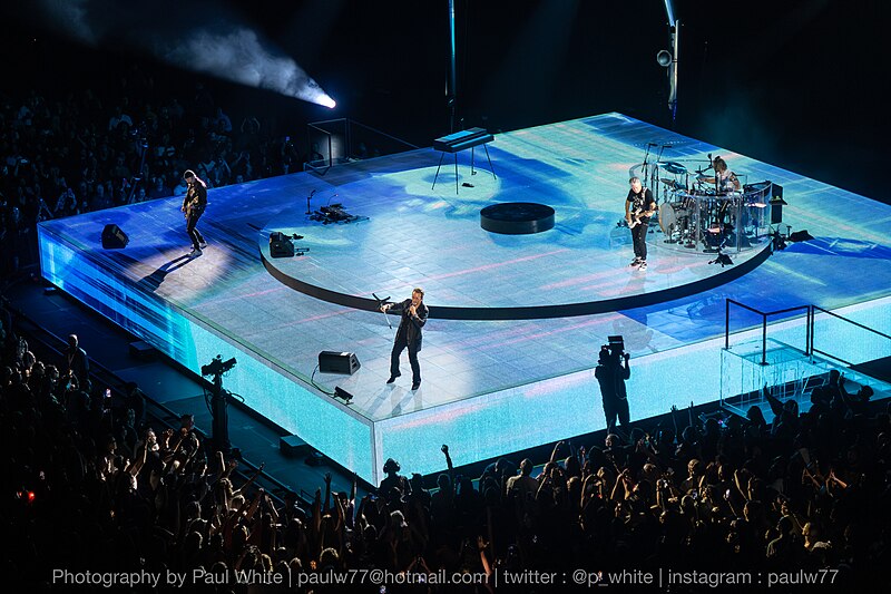 File:U2 performing at Sphere in Las Vegas on Sept 30 2023 by Paul White (16).jpg