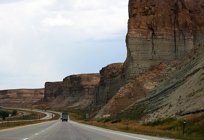 File:US-WY - Green River - Road Trip - The West - Rocky Mountains - Interstate Highway System (4891952597).jpg