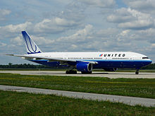 Un 777-200 di United Airlines