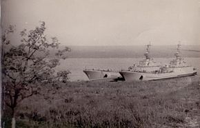 Базирование кораблей в Новоозёрном в советское время