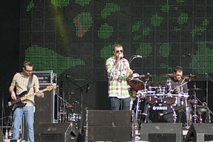 Sebastian Jałosiński, Robert Perendyk i Paweł Kowalski podczas festiwalu Ursynalia 2013