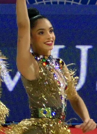 <span class="mw-page-title-main">Victória Borges</span> Brazilian rhythmic gymnast (born 2002)