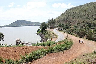 <span class="mw-page-title-main">Shanti Sagara</span> Lake in Karnataka, South India