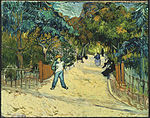 Vincent van Gogh - Entrance to the Public Gardens in Arle - Google Art Project.jpg