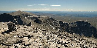 Vinjeronden mountain in Norway