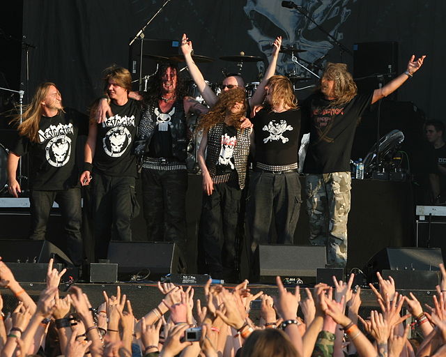 Destruction and guests at the Wacken Festival in 2007