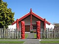 Миниатюра для Файл:Waiwhetu Marae including te waharoa.JPG