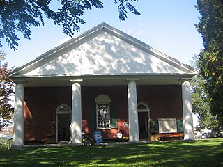 Warrior Run Presbyterian Church church building in Pennsylvania, United States of America