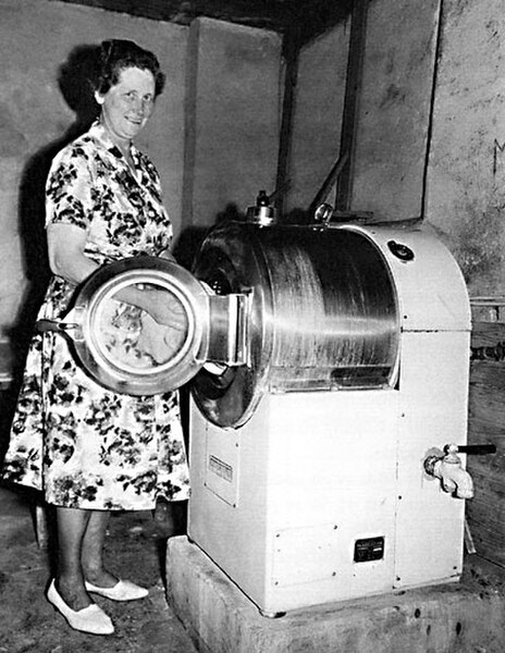 Swedish washing machine, 1950s