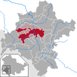 Розташування Вазунген