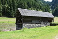 Deutsch: Bauernhof, Weitgasserhof, Wirtschaftsgebäude, Pichl-Preunegg, Steiermark, Ennstal English: farm, Weitgasserhof, farm building, Pichl-Preunegg, Styria, Austria