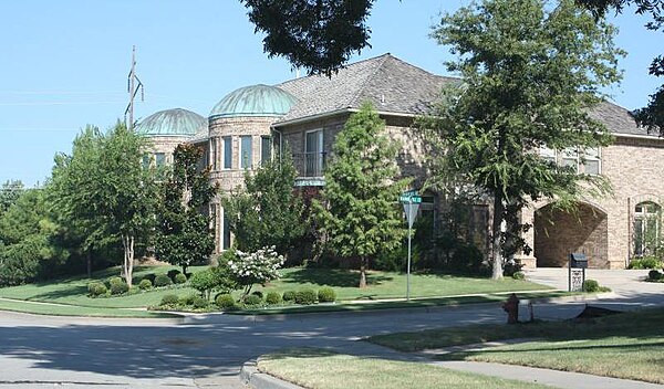 A neighborhood in west Norman