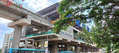 Whitefield metro station (as of Jun '22).jpg