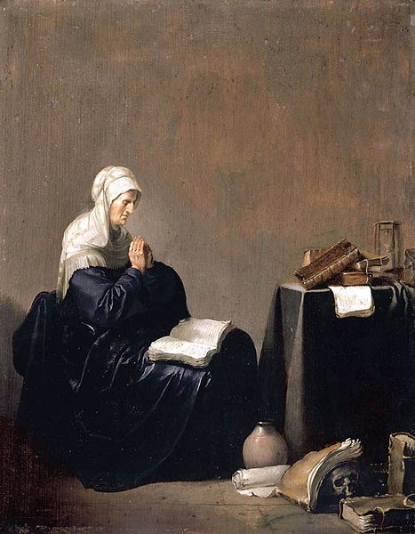 File:Willem de Poorter - A Woman Praying - WGA18150.jpg