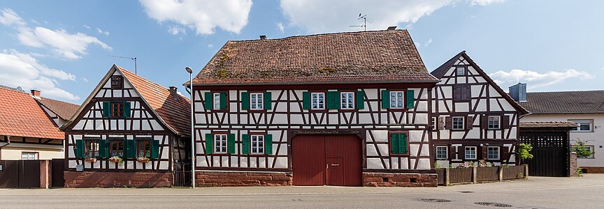 Half-timber houses Winden Germany