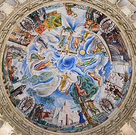 Obra al fresco de Francesc d'Assís Galí