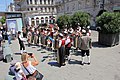 Deutsch: Auftritt der Blasmusikkapelle Altenmarkt am Herbert von Karajanplatz