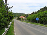 Čeština: Silnice II. tř. 603 v Babicích, části Řehenice English: Road No 603 in Babice, part of Řehenice, Czech Republic