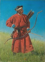 Бухарский солдат (сарбаз), 1873