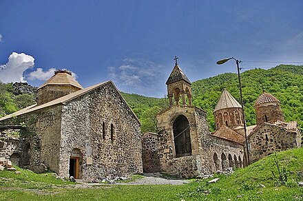 Dadivank monastery, built between the 9th & 13th centuries CE.