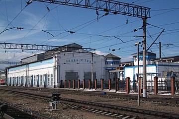 Deposito locomotive TChE-7 Ulan-Ude