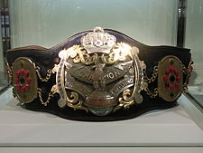 An image of the NWA International Heavyweight Championship เอ็นดับเบิลยูเอ อินเตอร์เนชั่นแนล เฮฟวี่เวท แชมเปียนชิป.